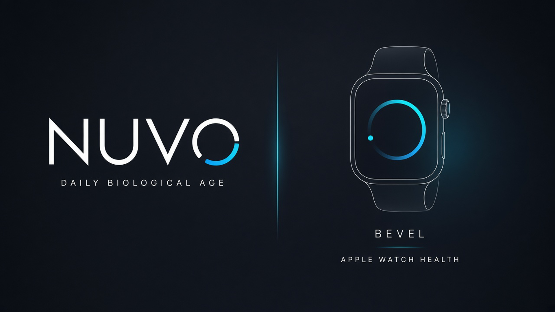 Nuvo vs Bevel: daily biological age on iPhone compared with Bevel, an Apple Watch recovery and health app